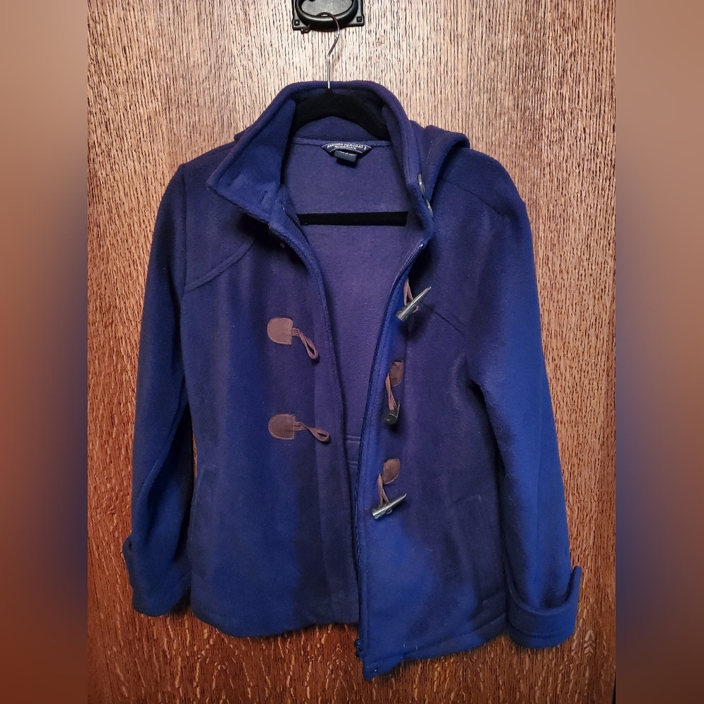 Womens Fleece Peacoat